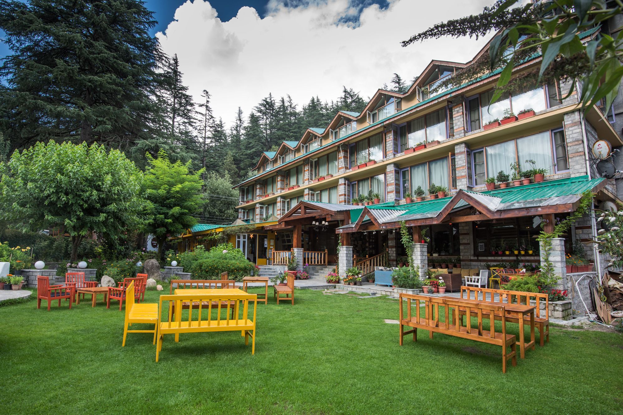 Johnson Lodge & Spa Manali  Luaran gambar